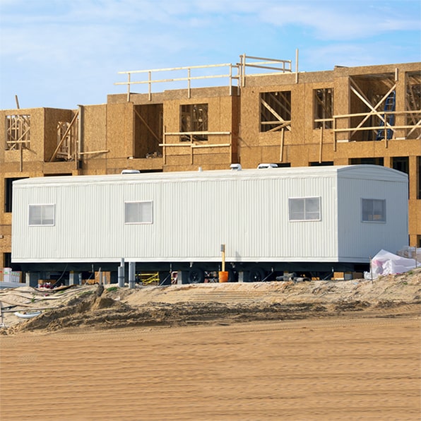 construction trailers we offer a variety of construction trailers including office trailers, storage trailers, and restroom trailers